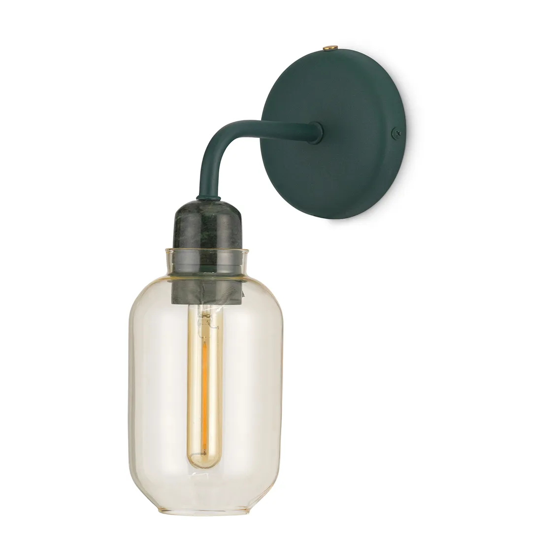 Amp wall lamp, Gold-green Normann Copenhagen
