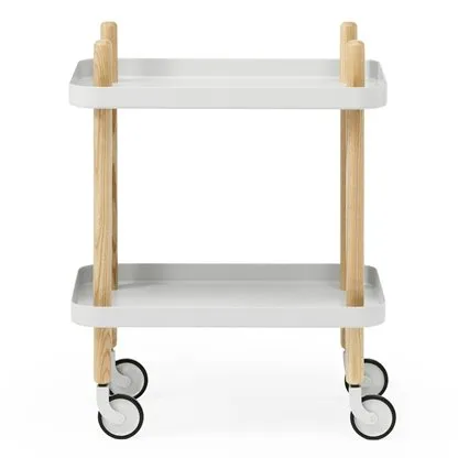 Block table, light grey Normann Copenhagen