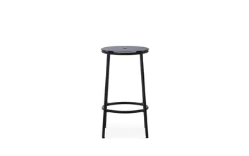 Circa barstool 65 cm - Black aluminium - Normann Copenhagen
