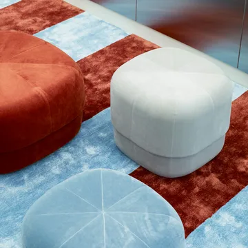 Circus pouf - light blue - Normann Copenhagen