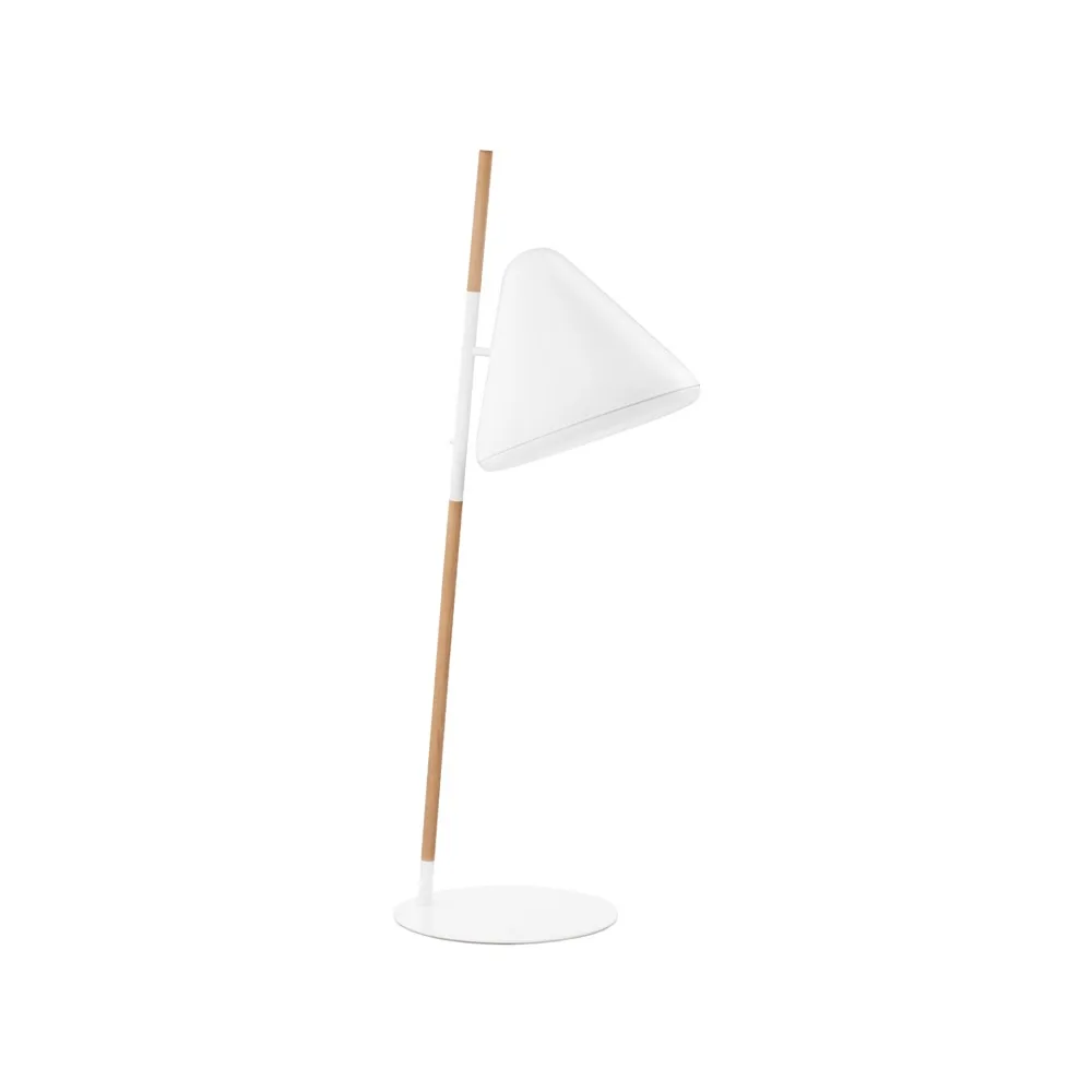Hello floor lamp, White, beech legs Normann Copenhagen