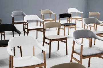 Herit armchair smoked oak - Sand - Normann Copenhagen