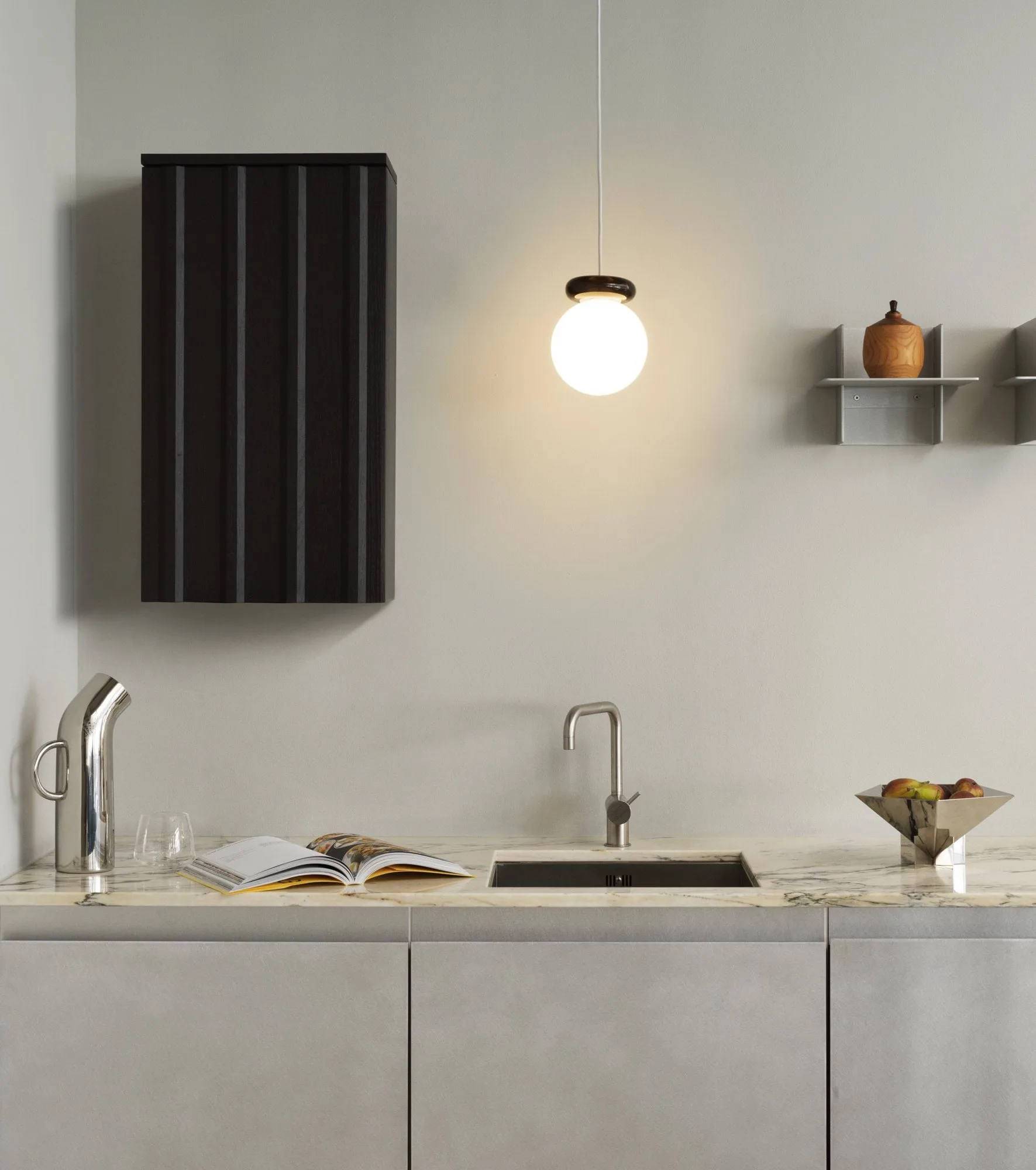 Hinx pendant lamp, Dark brown, Ø15x18 cm Normann Copenhagen