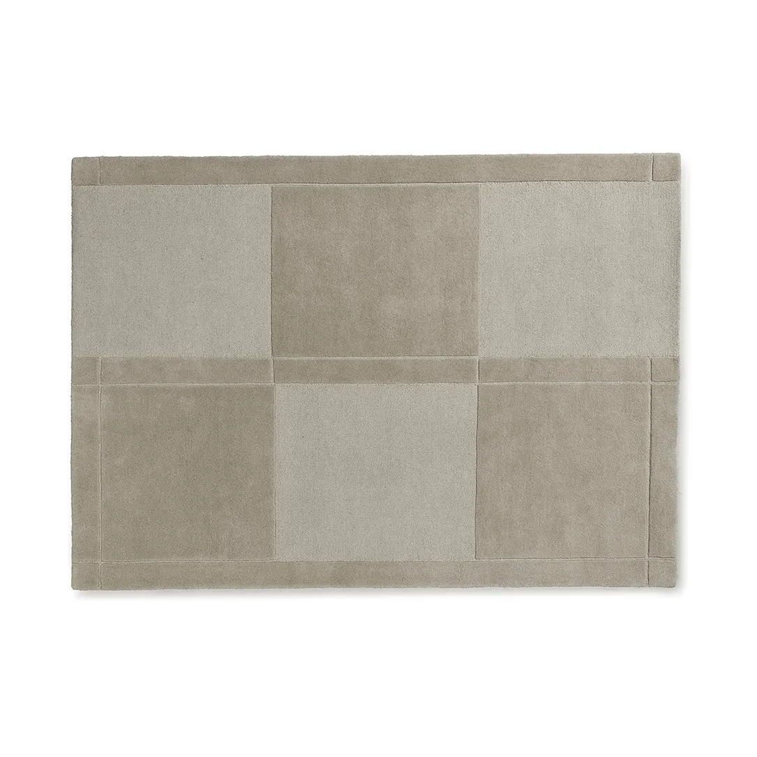 Level wool rug, Warm grey, 170x240 cm Normann Copenhagen