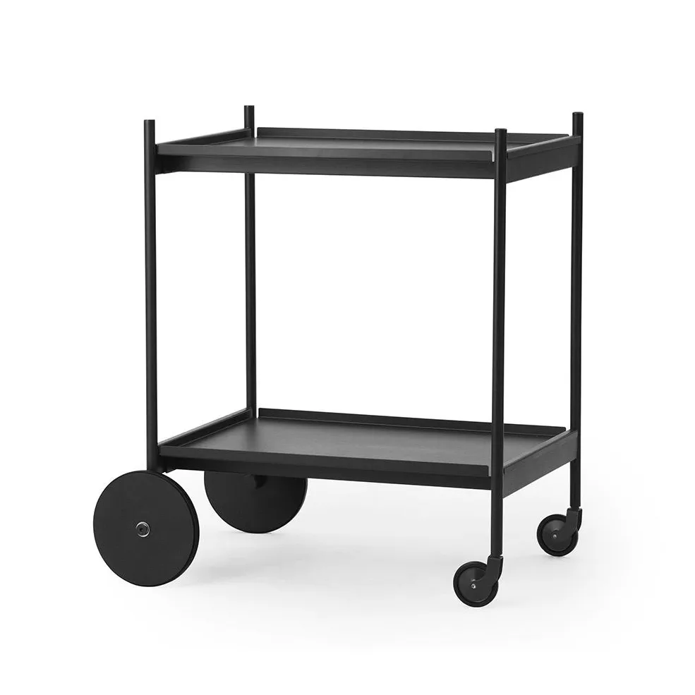 Rul serving cart, Black Normann Copenhagen
