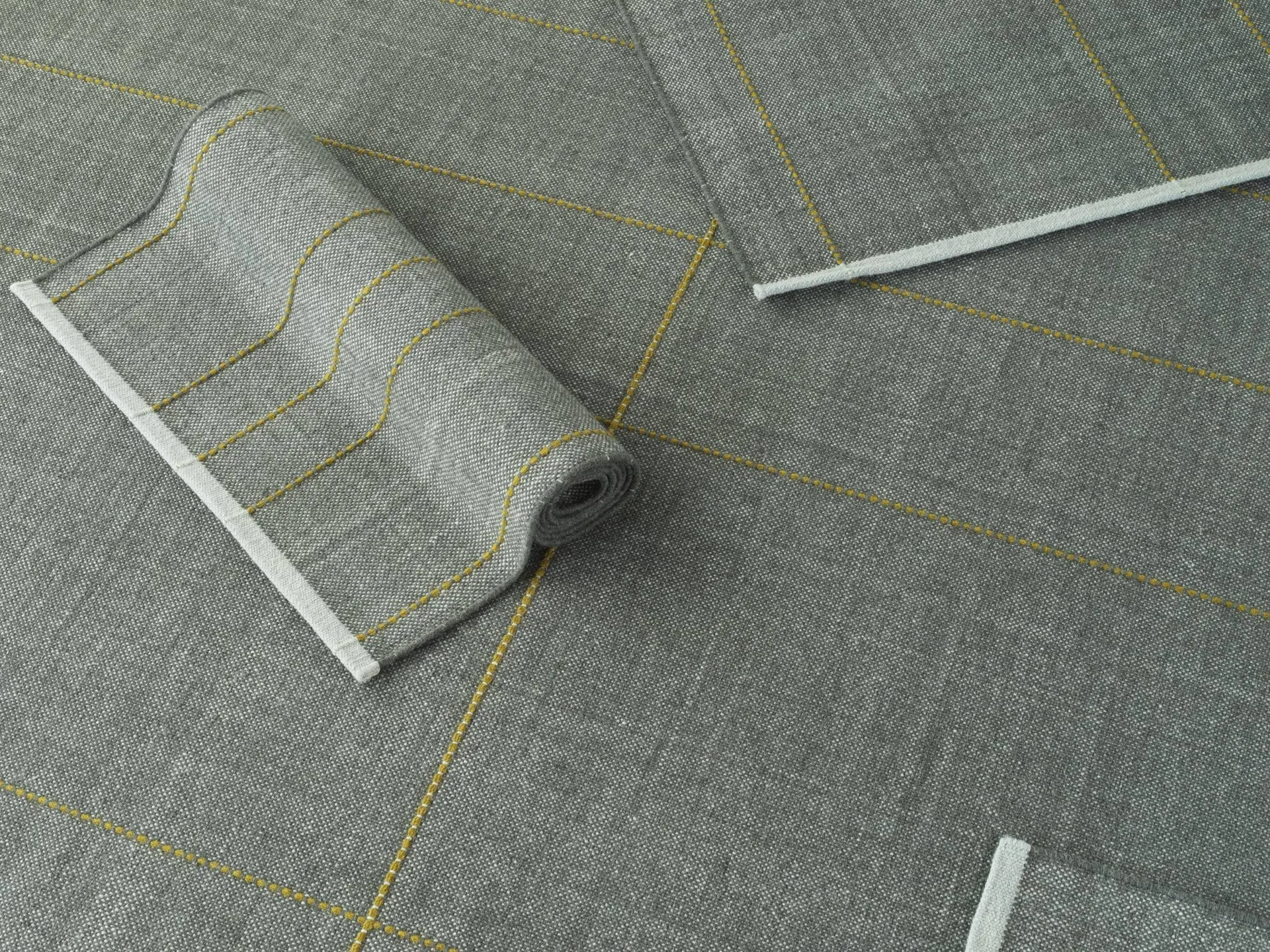 Seam rug, Blue tones, 170x240 cm Normann Copenhagen