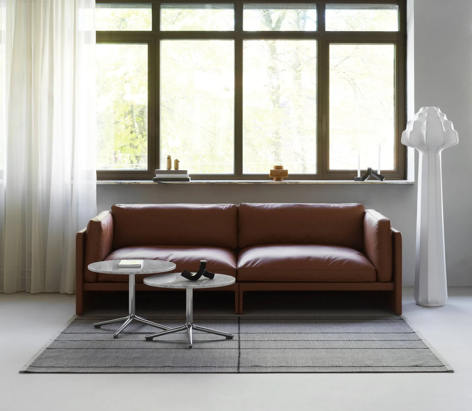 Seam runner rug 80x250 cm, Grey tones, 80x250 cm Normann Copenhagen