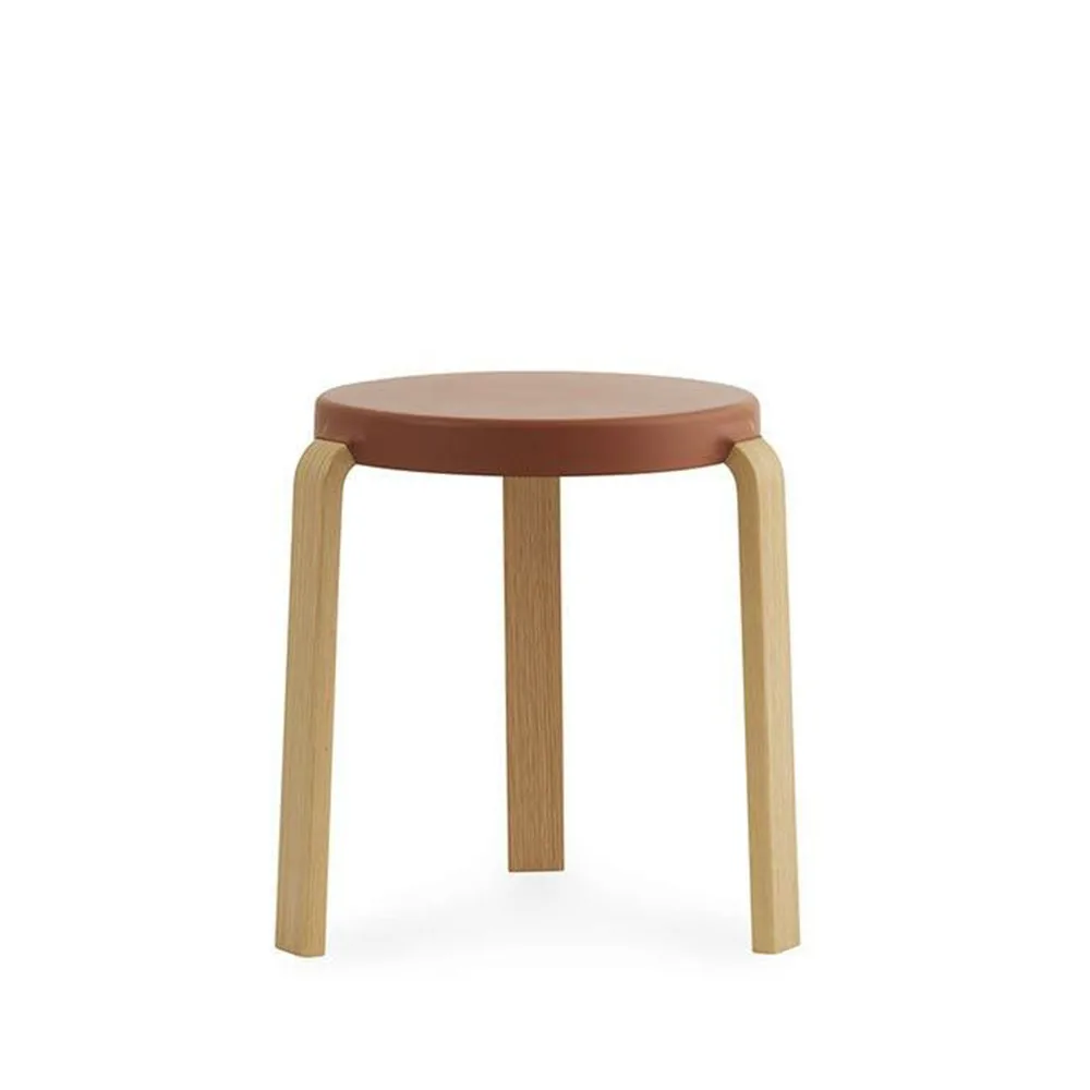 Tap stool, Caramel, oak legs Normann Copenhagen