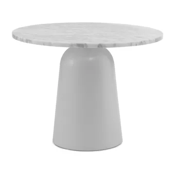 Turn adjustable table Ø55 cm - White marble - Normann Copenhagen