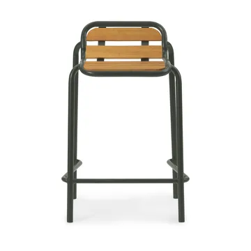 Vig Robinia bar stool 65 cm - Green - Normann Copenhagen