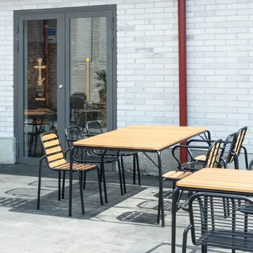 Vig Robinia chair - Black - Normann Copenhagen