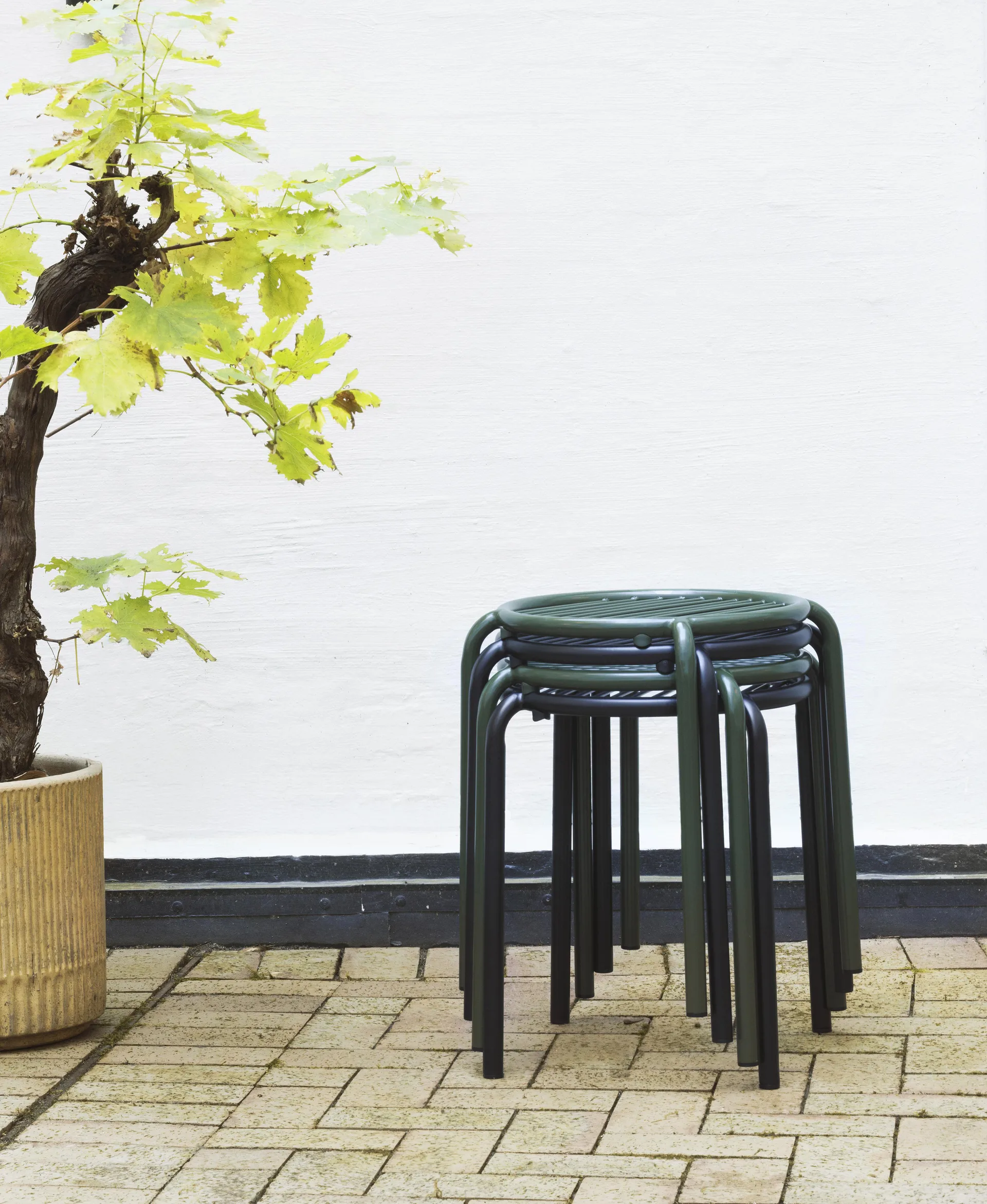 Vig stool, Green Normann Copenhagen