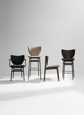 Elephant bar stool - Black, 75 cm - NORR11
