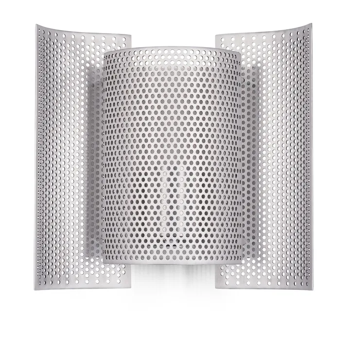 Butterfly wall lamp perforated - Aluminium - Northern