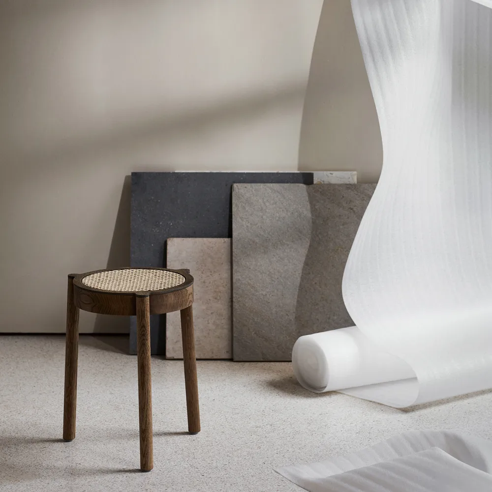 Pal stool, Smoked oak Northern
