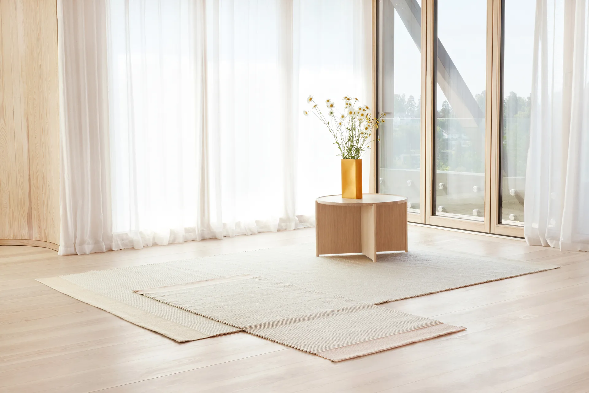 Spool hallway carpet 80x200 cm, Grey-red Northern