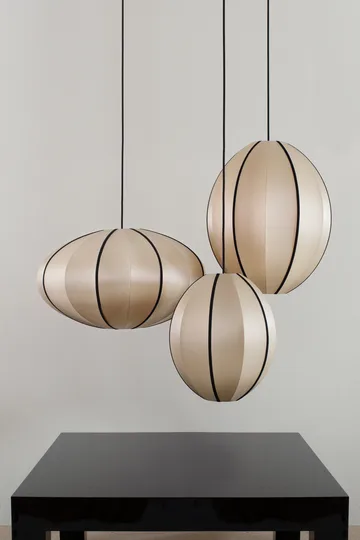 Indochina Classic Oval S lamp shade - Kit-black - Oi Soi Oi