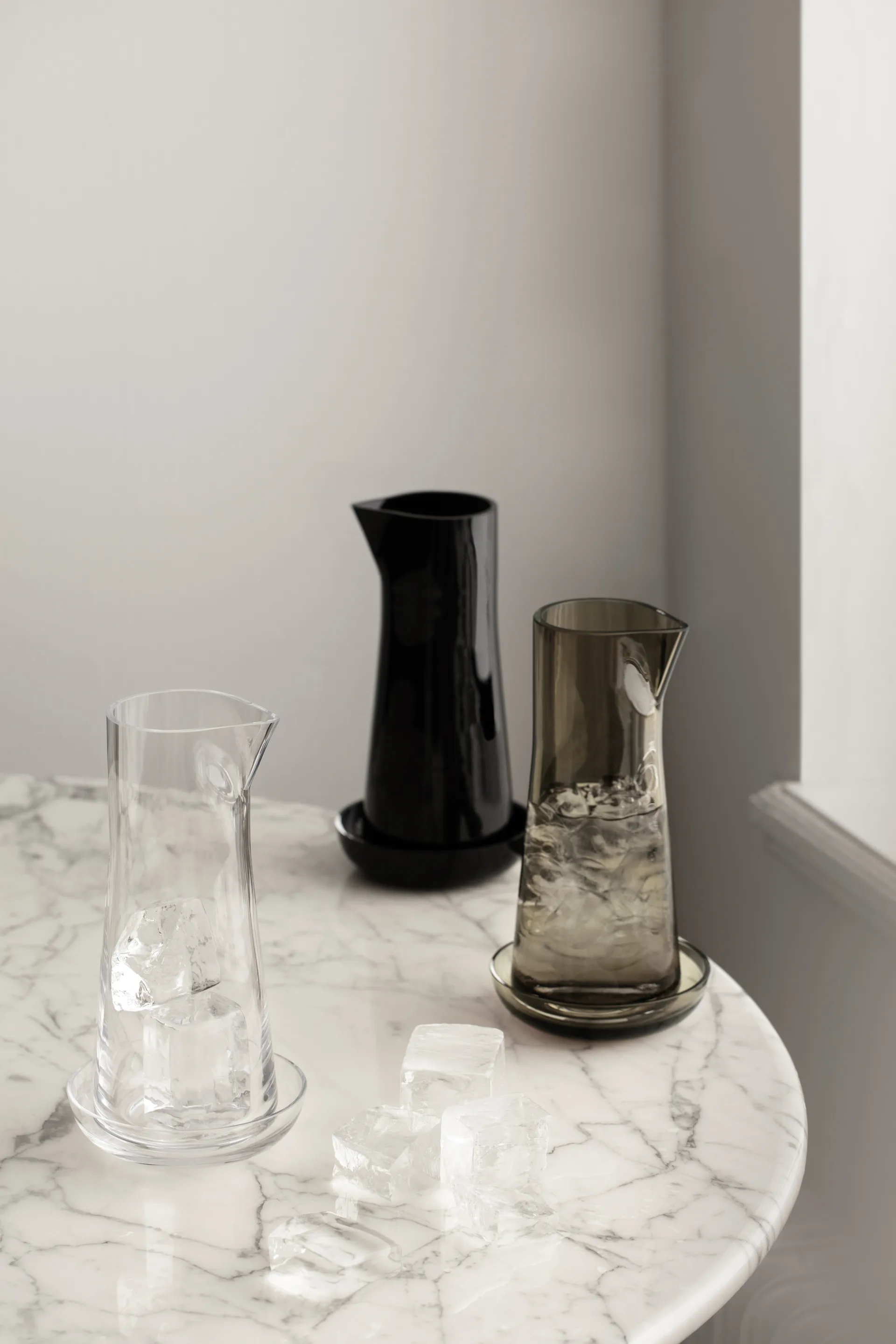 Informal carafe with bowl 1 L, Clear Orrefors