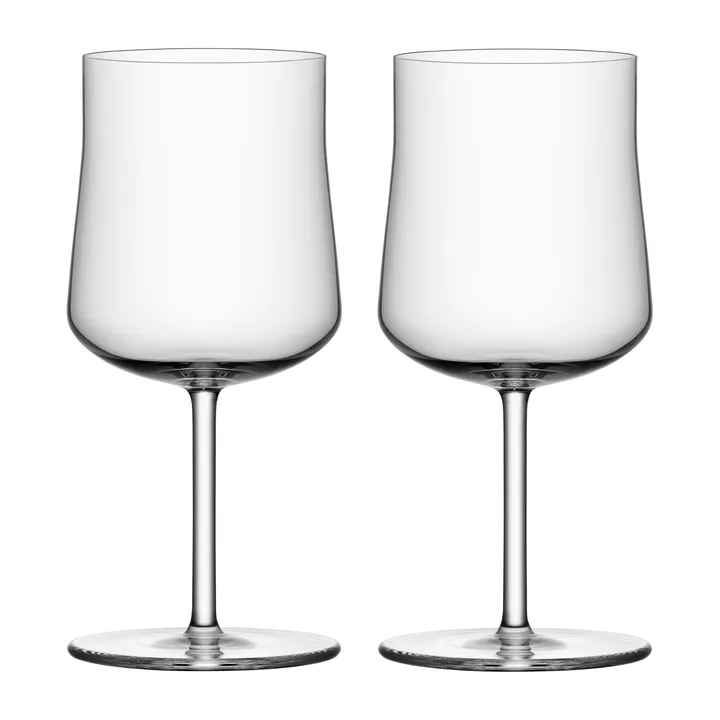 Informal wine glass 28 cl 2-pack - Clear - Orrefors