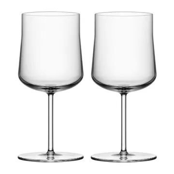 Informal wine glass 36 cl 2-pack - Clear - Orrefors
