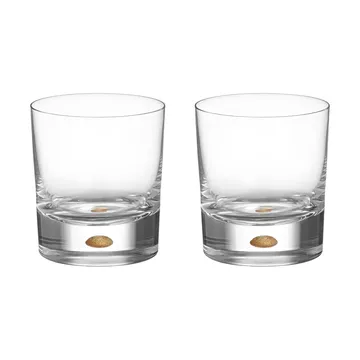 Intermezzo old fashioned 25 cl 2-pack - Gold - Orrefors
