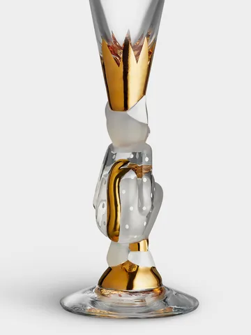 The Sparkling Devil champagne glass 19 cl - Clear - Orrefors