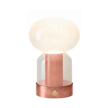 Essence Misty portable table lamp - Copper glass - Örsjö Belysning