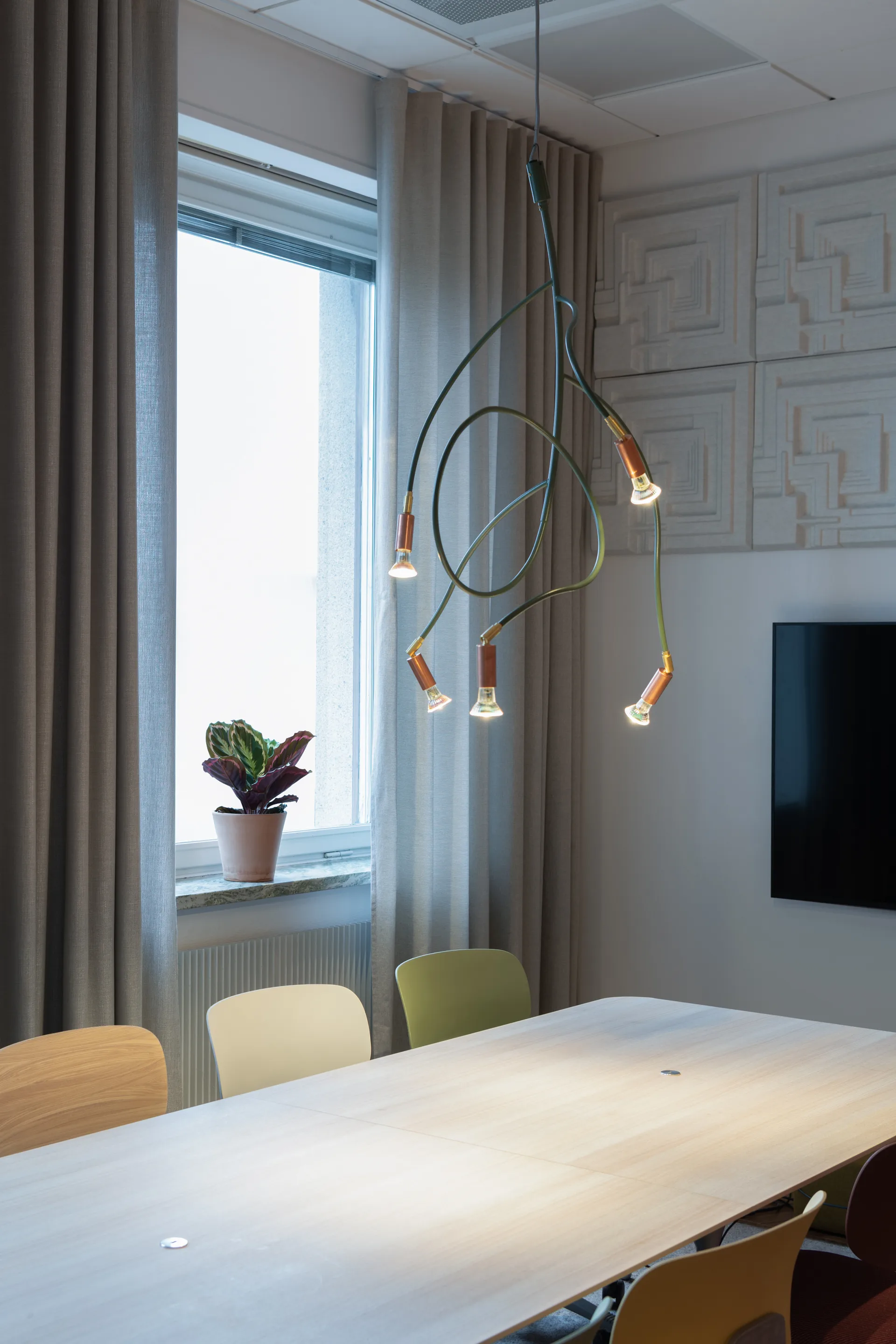 Ranka 5 ceiling lamp, White Örsjö Belysning