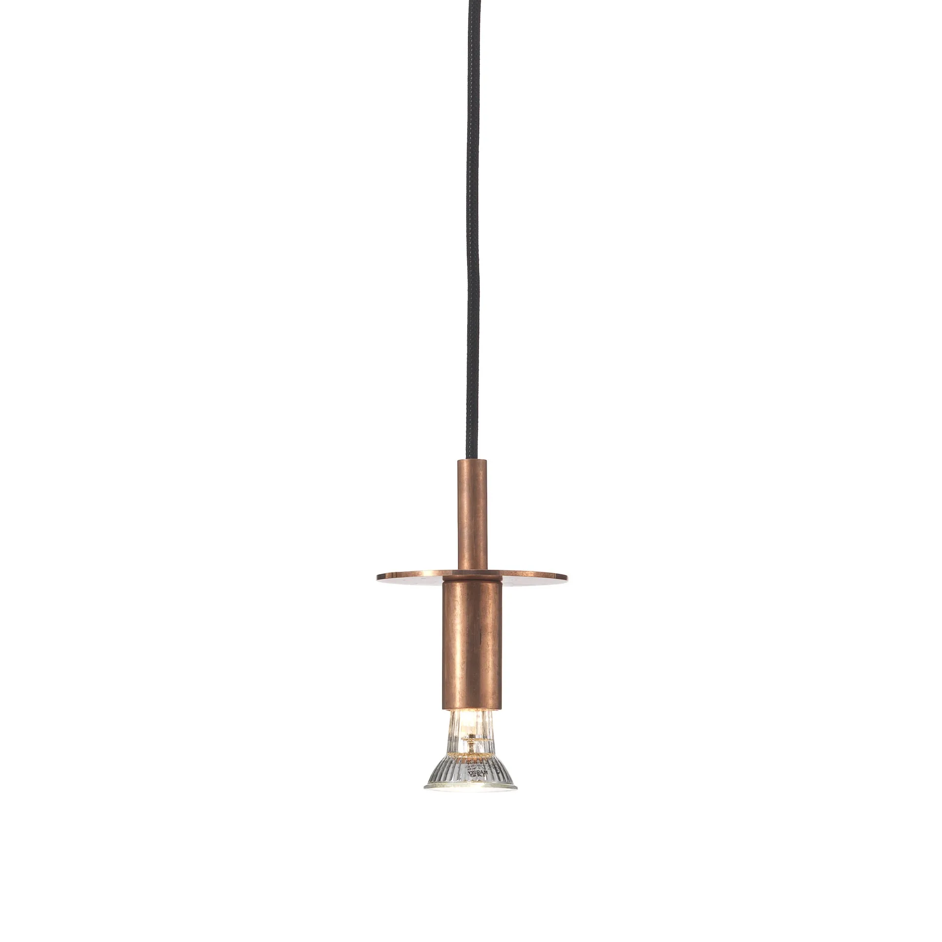 Star 1 lamp, rough copper Örsjö Belysning