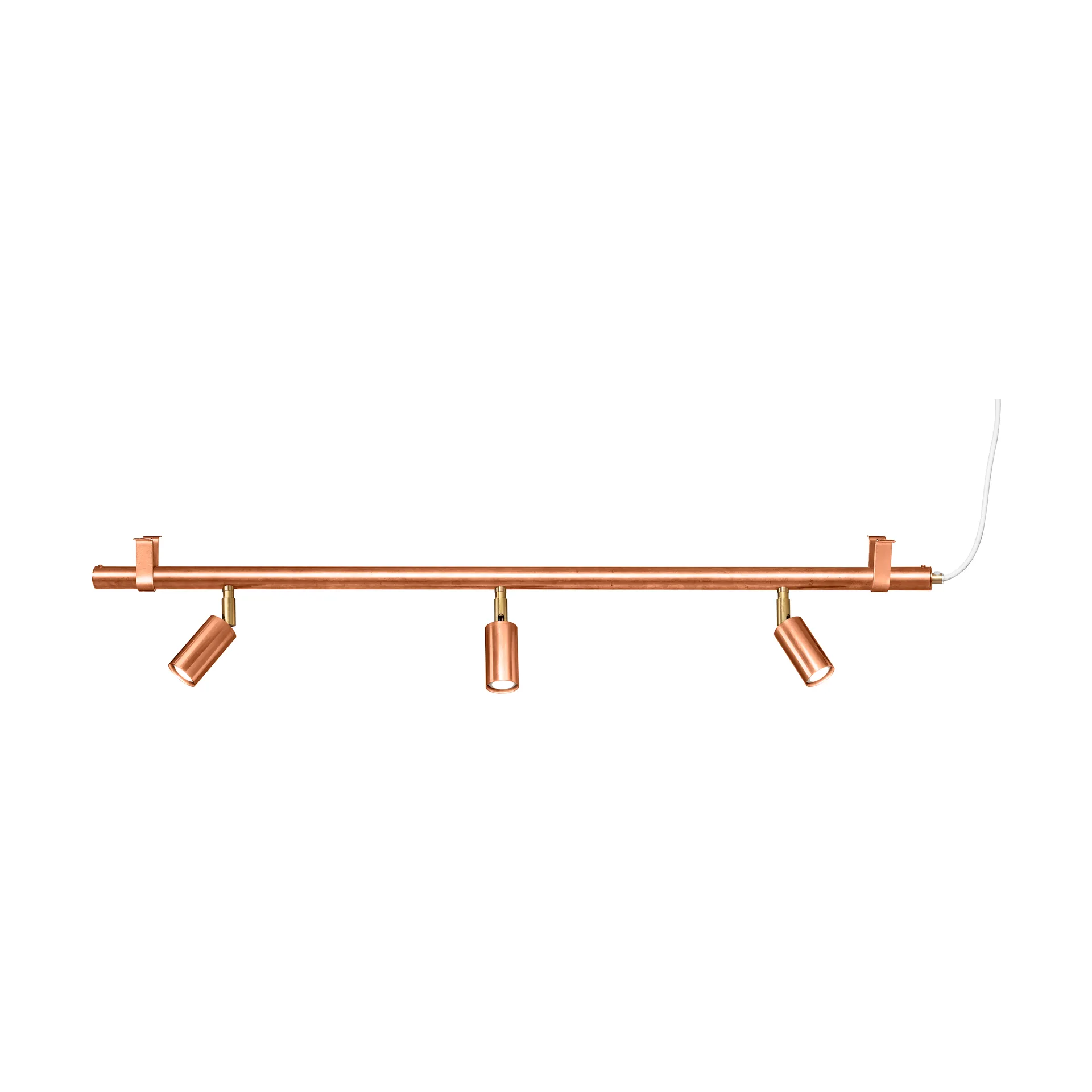 Starlight 3 wall and ceiling lamp, Raw copper Örsjö Belysning