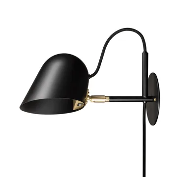 Streck wall lamp - black - Örsjö Belysning
