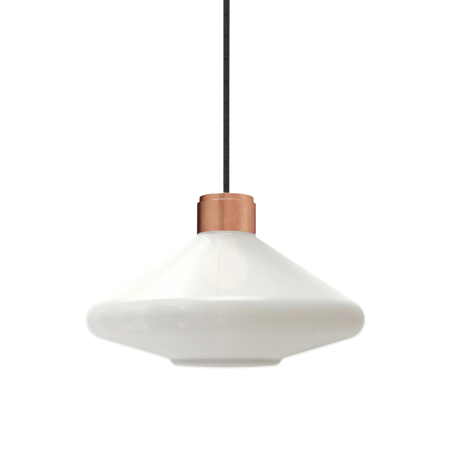 Volver pendant large, Brushed copper Örsjö Belysning