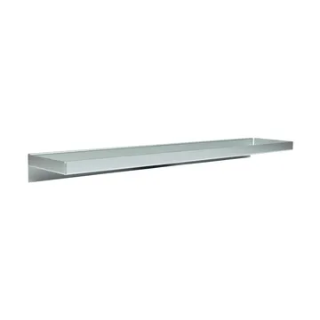 Bakku wall shelf large 16x80 cm - Aluminium - OYOY