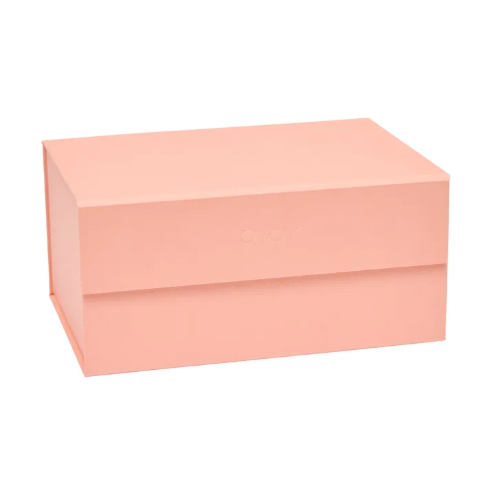 Hako storage box A5 - Coral - OYOY