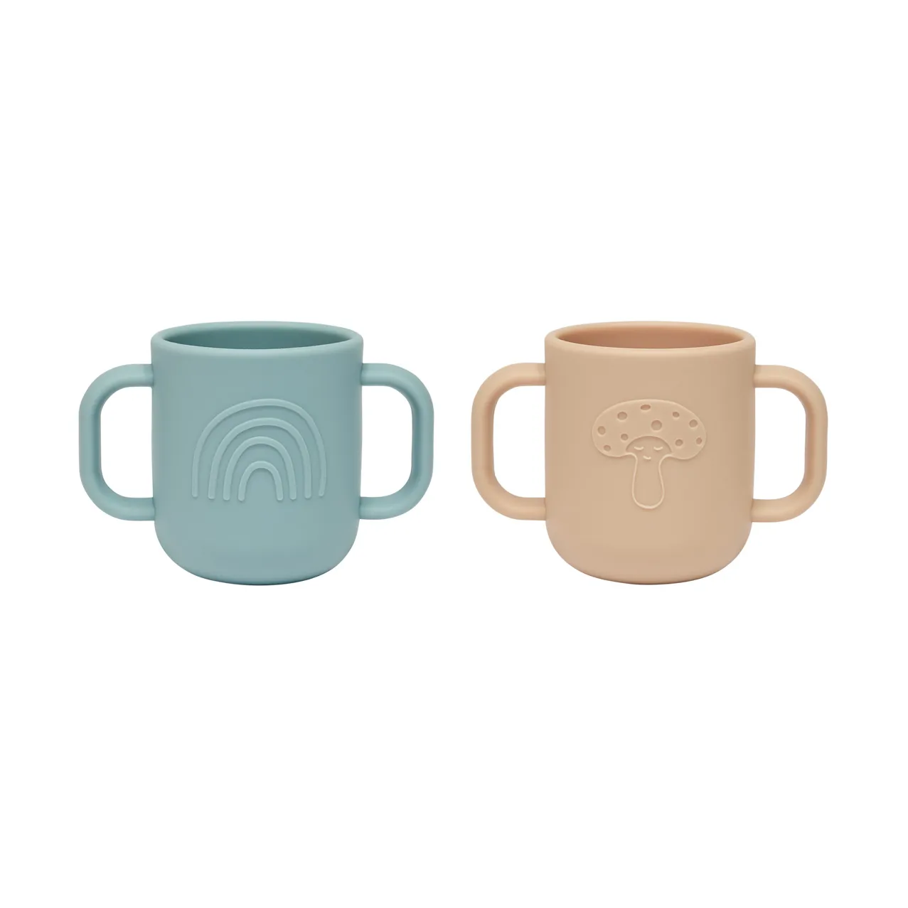 Kappu cup 2 pieces, Aqua-camel OYOY