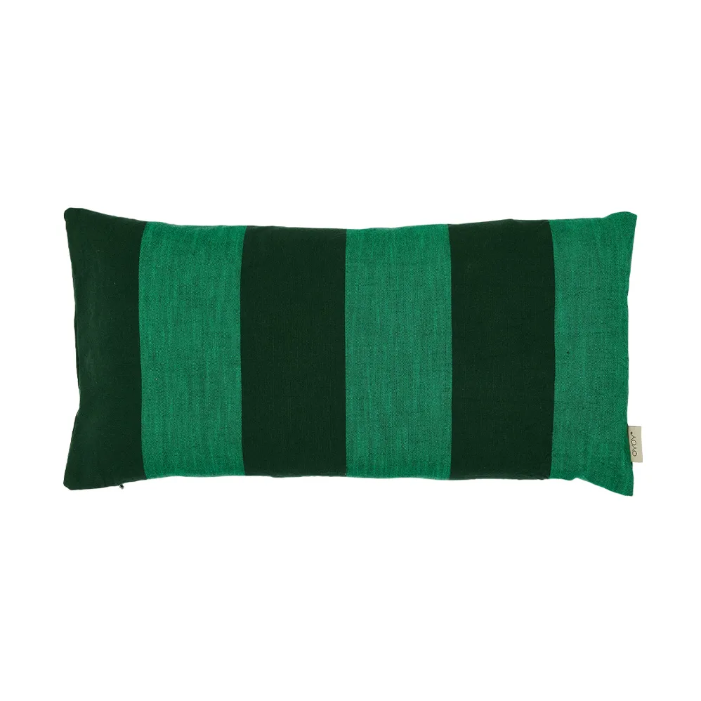 Kara cushion cover 30x60 cm, Green OYOY