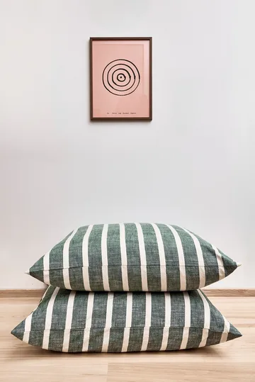 Kara cushion cover 78x78 cm - Green - OYOY