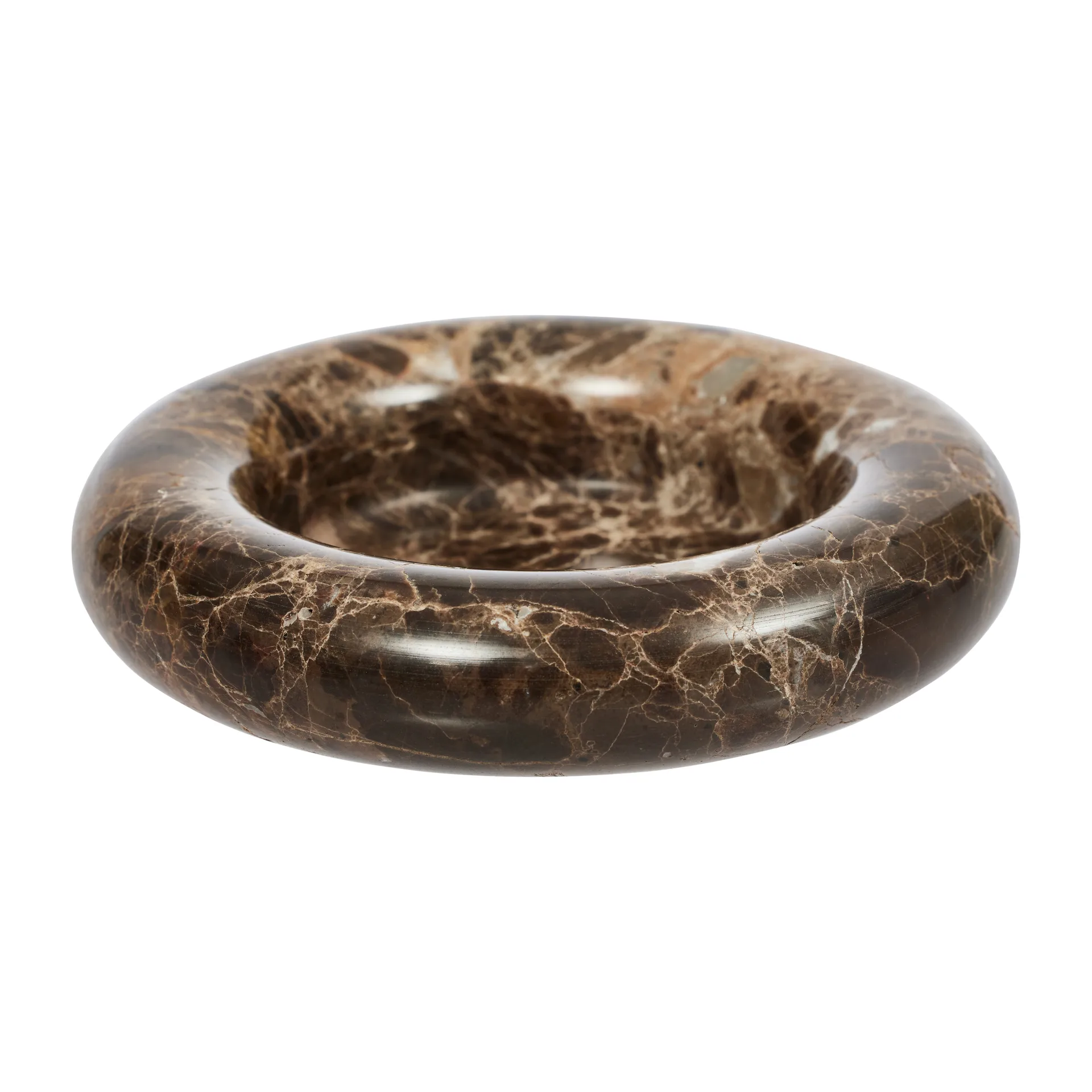 Savi marble candleholder Ø13,8 cm, Choko OYOY