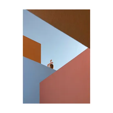Angular Afternoon poster - 50x70 cm - Paper Collective