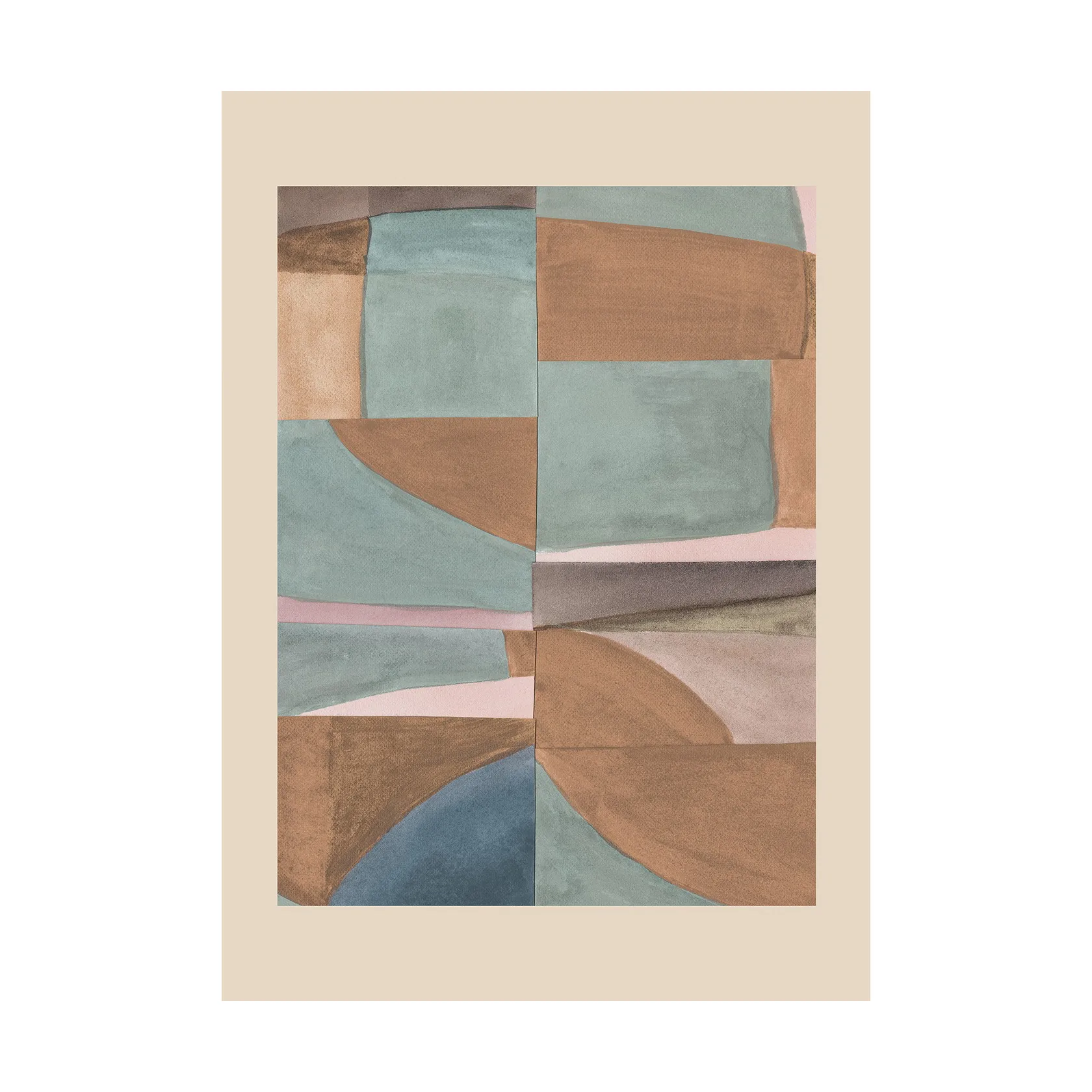 Autumn Forms 03 poster, 50x70 cm Paper Collective