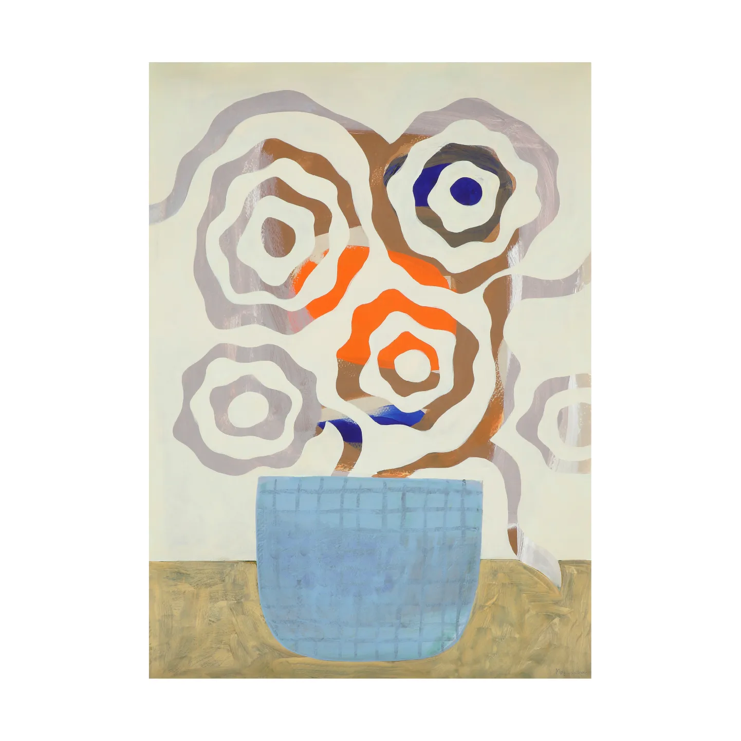 Rose poster, 50x70 cm Paper Collective