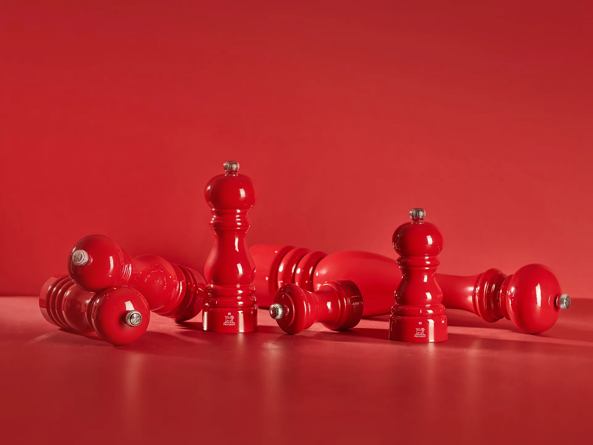 Paris u'Select pepper mill 22 cm, Red passion Peugeot