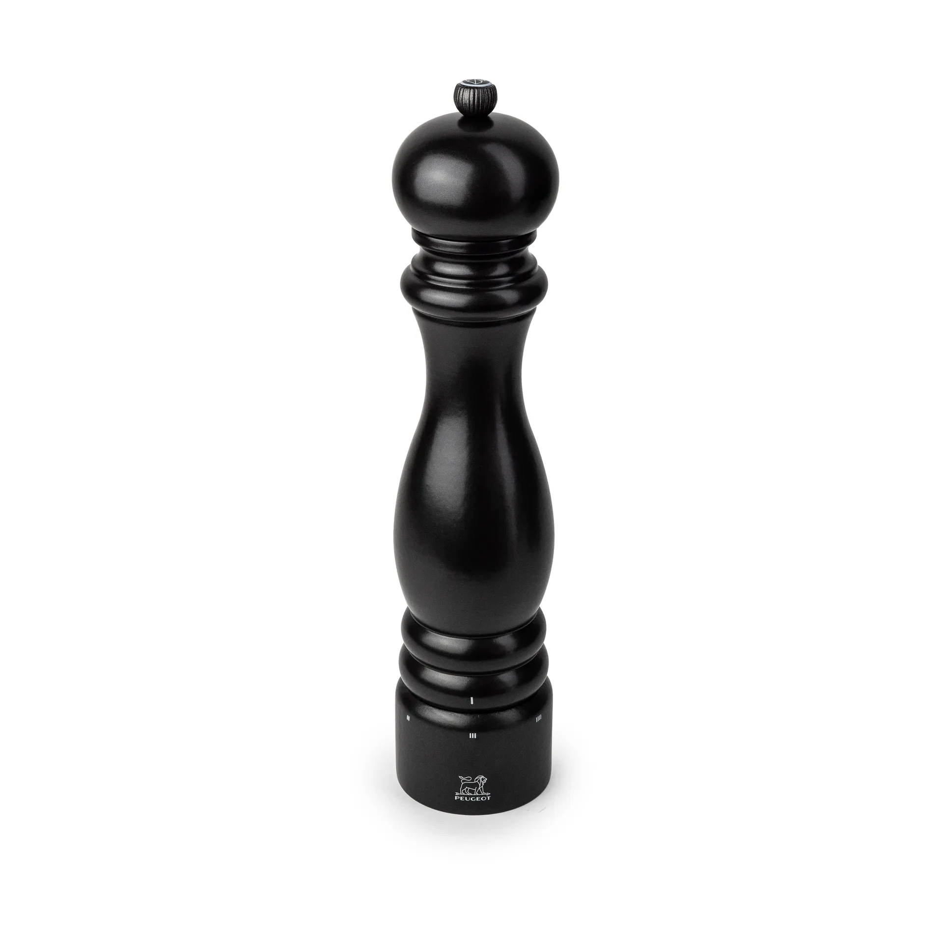 Paris u'Select Z salt mill 30 cm, Satin black Peugeot