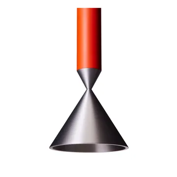Apollo 59 pendant lamp - Red orange-aluminium - Pholc