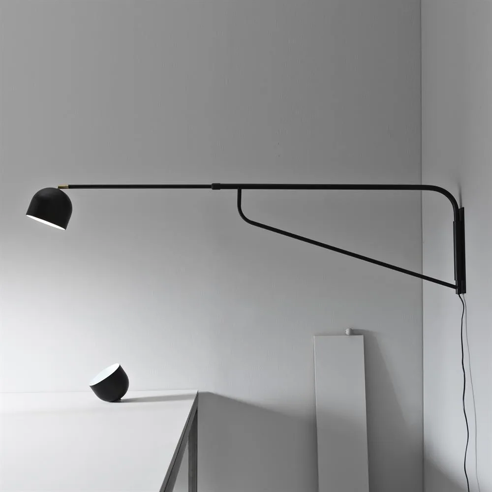 Bellman 205 wall lamp, black Pholc