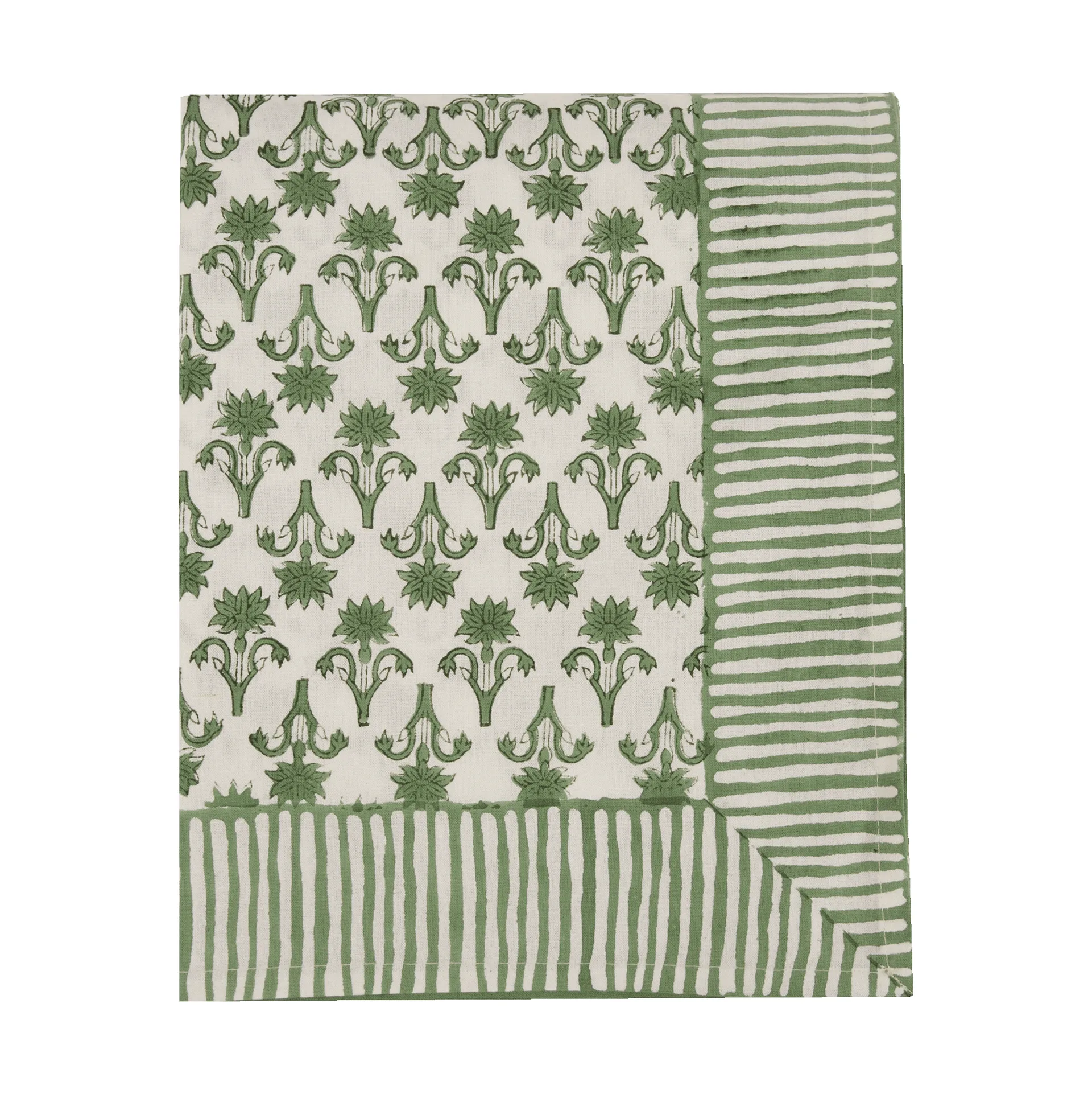 Lily tablecloth, Green, 350x150 cm Pick a Poppy
