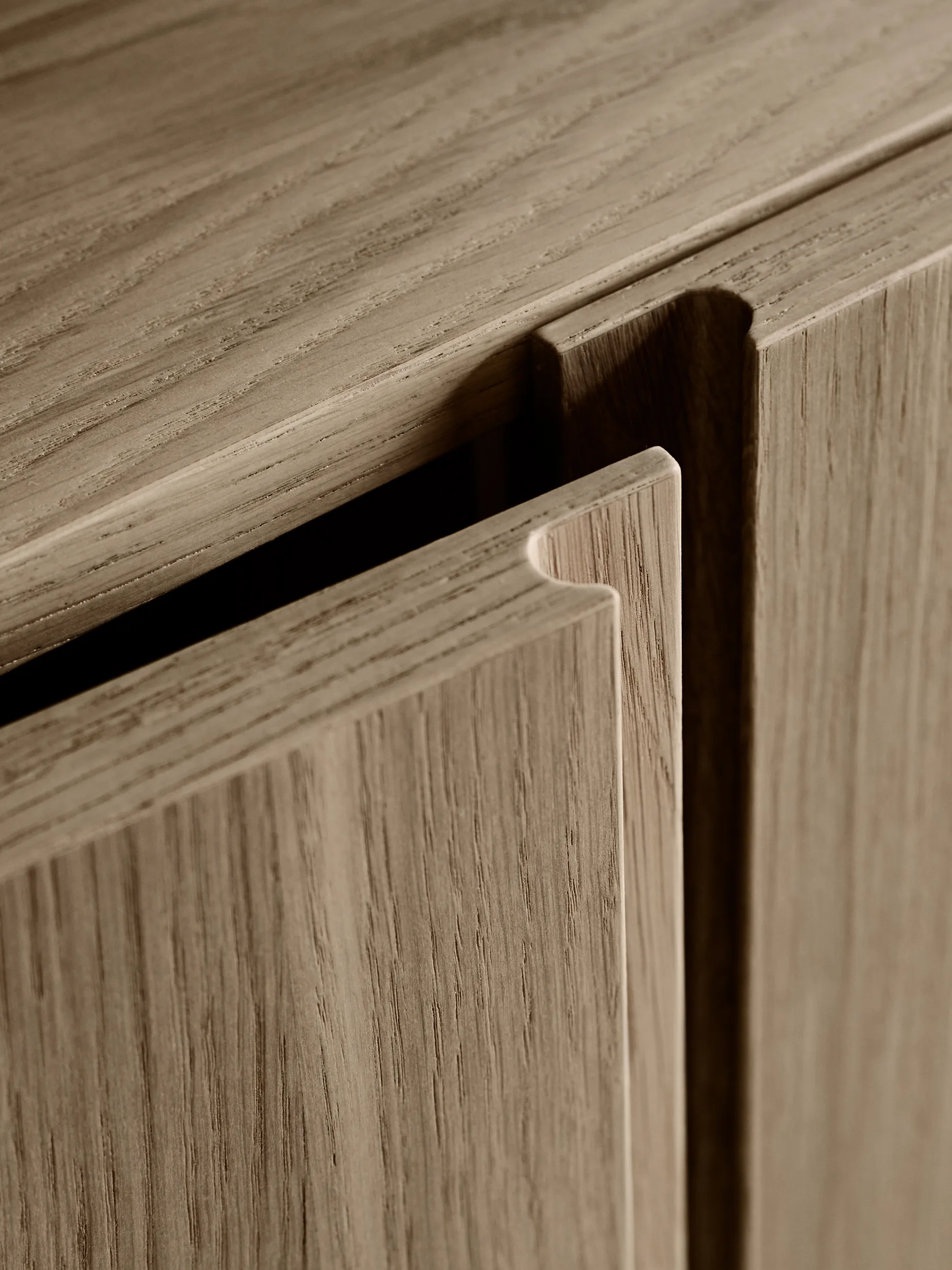 Pira G2 shelving system F C A White/Oak 256–264 cm Pira