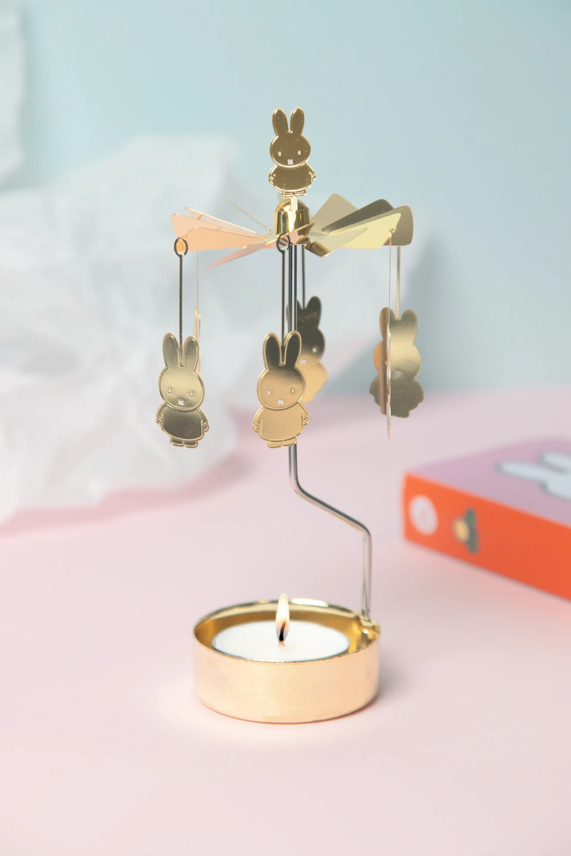 Miffy angel chimes, Gold Pluto Design