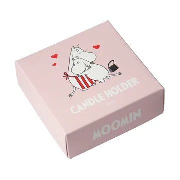 Moomin love candle holder - Gold - Pluto Design