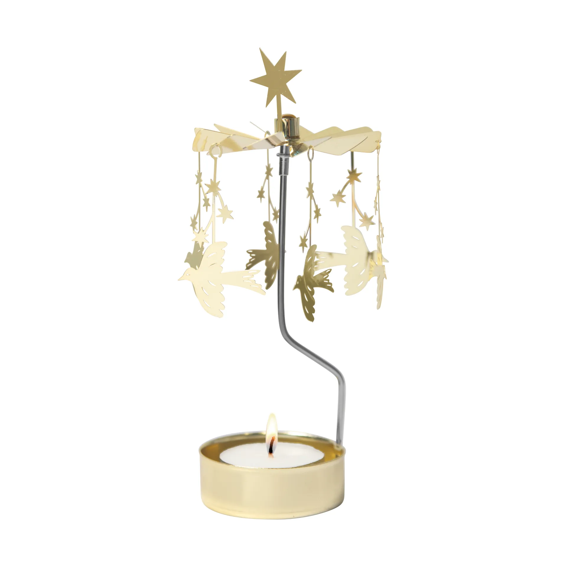 Starling angel chime, Gold Pluto Design